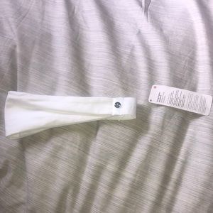 White Lululemon Headband